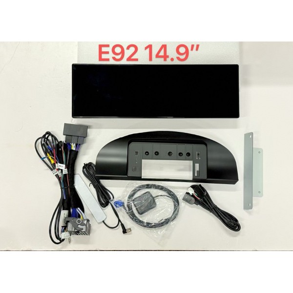 Pantalla ultra fina 14.9" GPS BMW Serie 3 E90 2005 - 2012 Android 13 LTE TR4407