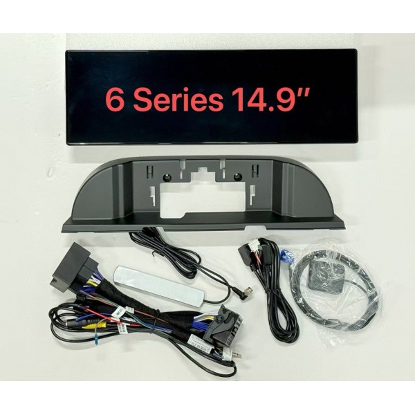 Head unit ultra thin screen 14.9" GPS BMW 6 Series F06 since 2012 Android 13 TR4409