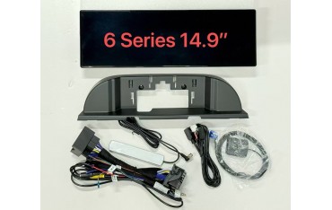 Head unit ultra thin screen 14.9" GPS BMW 6 Series F06 since 2012 Android 13 TR4409