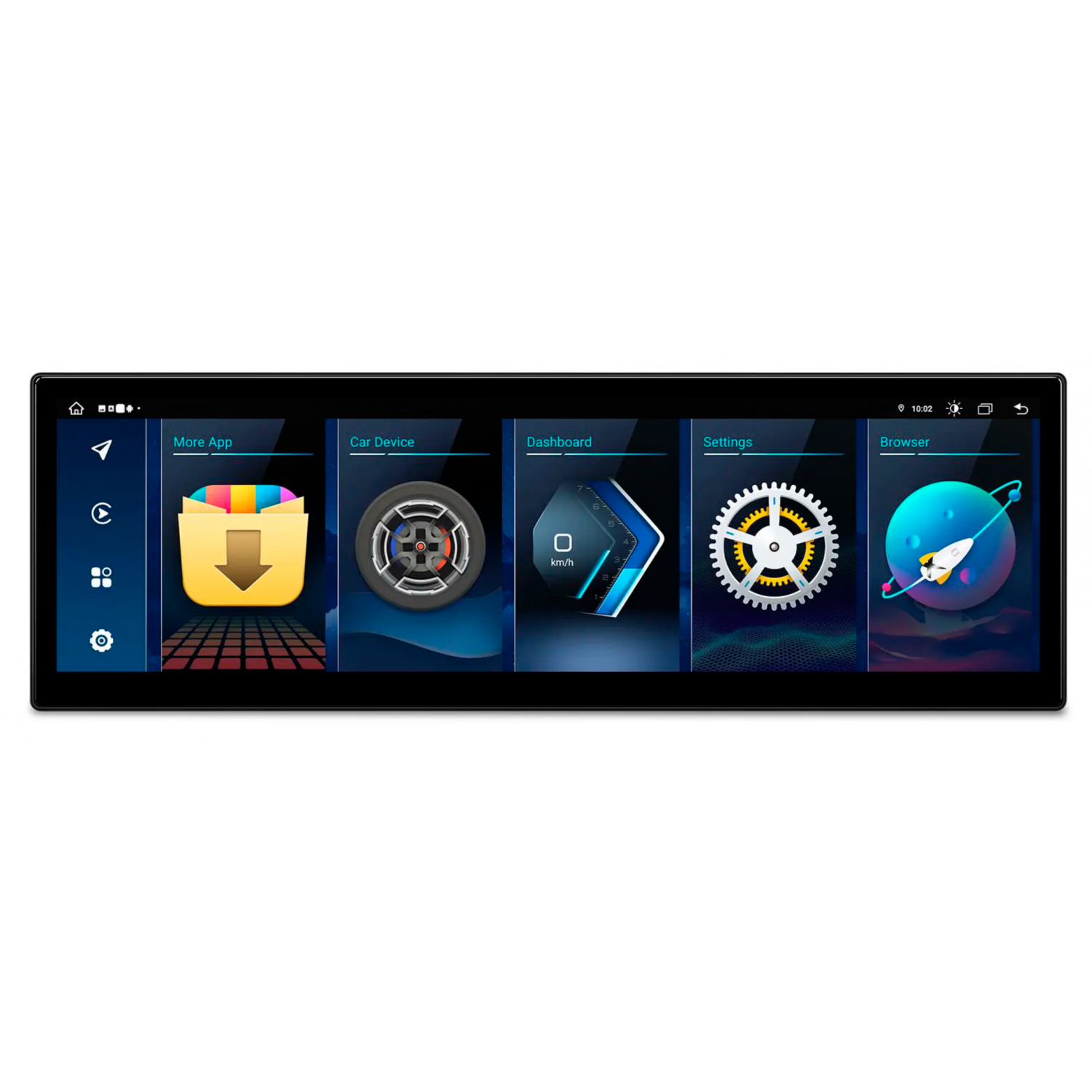 Head unit ultra thin screen 14.9" GPS BMW 6 Series F06 since 2012 Android 13 TR4409