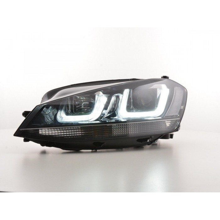 Daylight headlight LED daytime running lights VW Golf 7 from 2012 black black