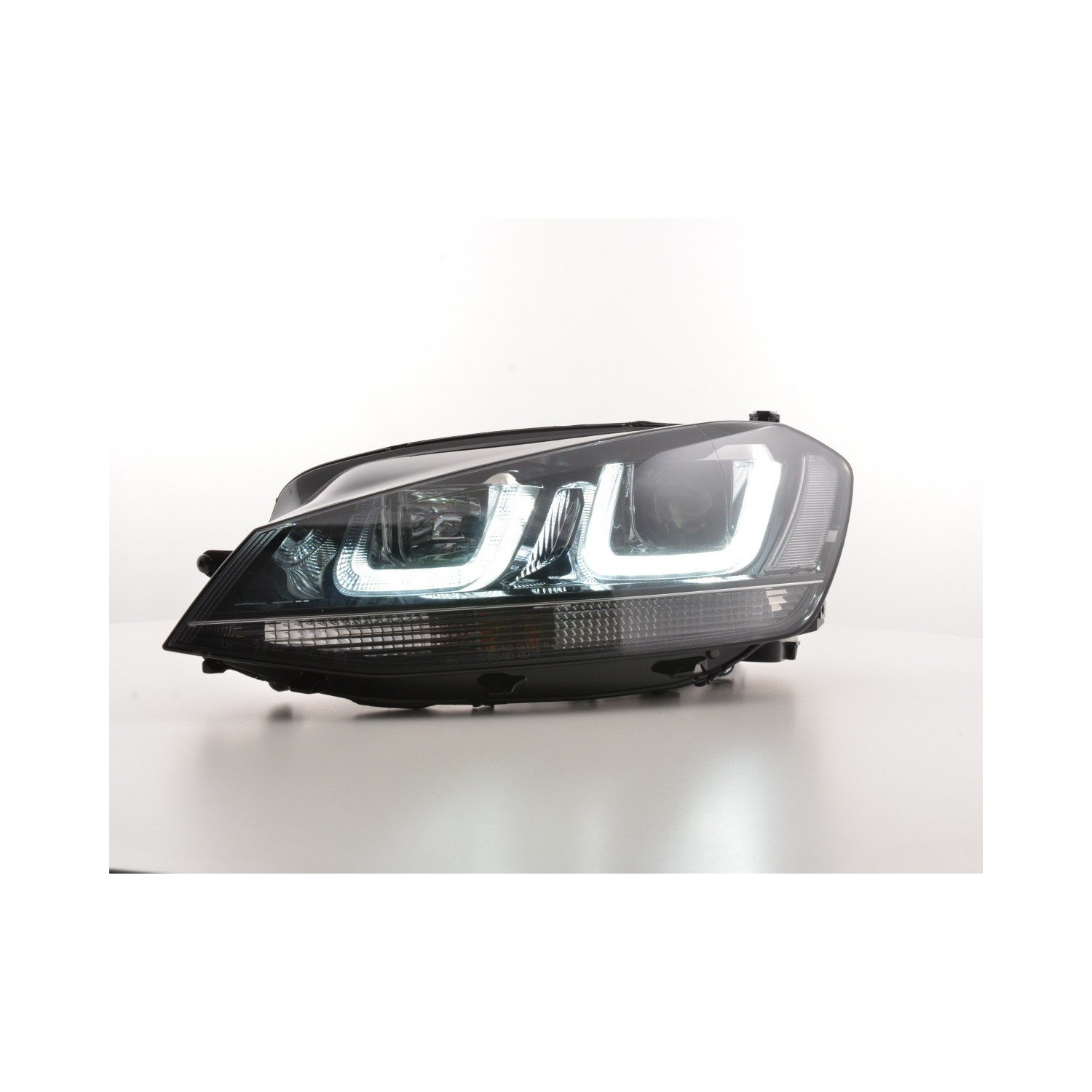 Daylight headlight LED daytime running lights VW Golf 7 from 2012 black black