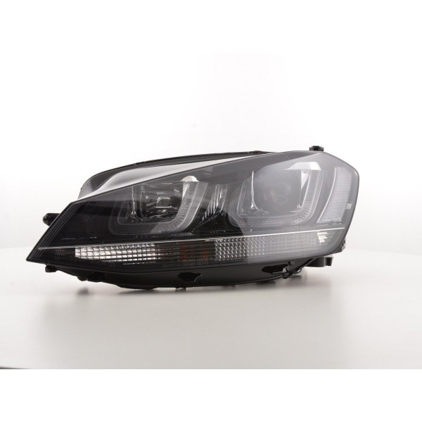 Daylight headlight LED daytime running lights VW Golf 7 from 2012 black black