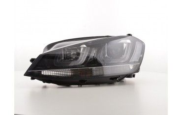 Daylight headlight LED daytime running lights VW Golf 7 from 2012 black black