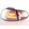 LED taillights set VW Golf 6 type 1K 2008 2012 chrome with LED indicators