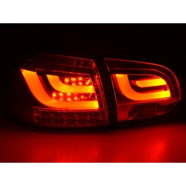 LED taillights set VW Golf 6 type 1K 2008 2012 chrome with LED indicators