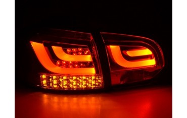 LED taillights set VW Golf 6 type 1K 2008 2012 chrome with LED indicators