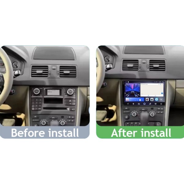 Android 14 GPS Head Unit Volvo XC90 2004-2014 QLED 10.1" TR4413