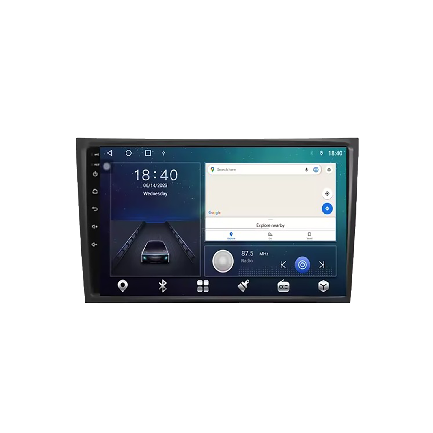 Android 14 GPS Head Unit Volvo XC90 2004-2014 QLED 10.1" TR4413