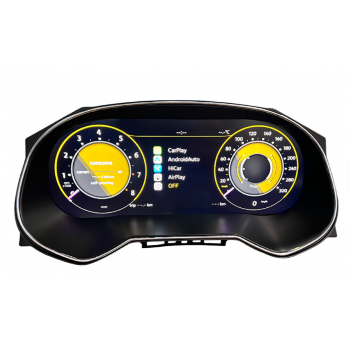 Seat Leon 2013 - 2018 12.5″ Digital Dashboard Linux with Miracast TR4415