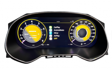 Seat Leon 2013 - 2018 12.5″ Digital Dashboard Linux with Miracast TR4415