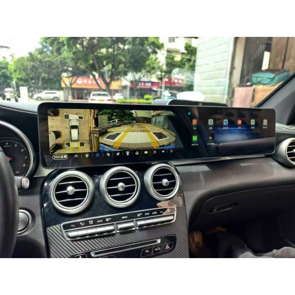 Pantalla táctil doble de 12.3 pulgadas para Mercedes Clase C y GLC Android 13 TR4147