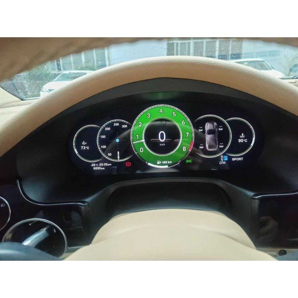 Cuadro de mandos digital Porsche Panamera TR4416 – 12,5″ Linux 2010–2016 con Miracast