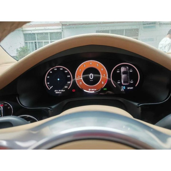 Digital Cockpit Porsche Panamera TR4416 – 12.5″ Linux Instrument Cluster 2010–2016 with Miracast