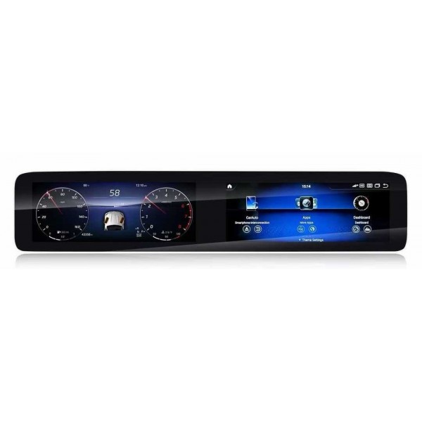 Dual 12.3-inch Touch Screen Mercedes Benz S-Class W222 (2014-2019) Android 13 TR4418