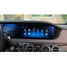 Pantalla táctil doble de 12.3 pulgadas Mercedes Benz Clase S W222 (2014-2019) Android 13 TR4418