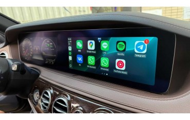 Dual 12.3-inch Touch Screen Mercedes Benz S-Class W222 (2014-2019) Android 13 TR4418