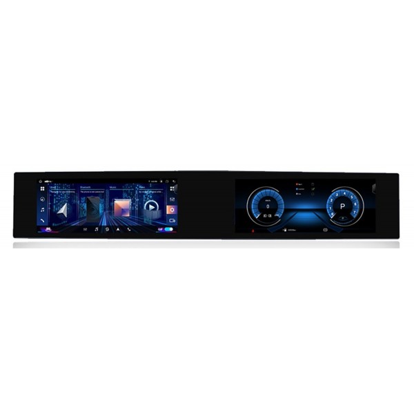 Pantalla táctil doble de 12.3 pulgadas BMW X5 F15 (2013-2018), X6 F16 (2014-2019) Android 15 TR4419
