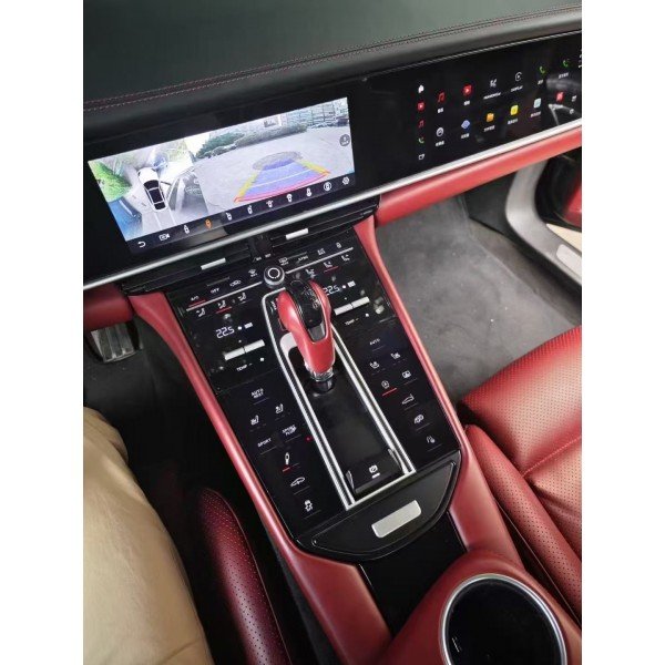 Consola Central panel cambio marchas con Botones Táctiles para Porsche Panamera 970 (2010–2016) TR4421