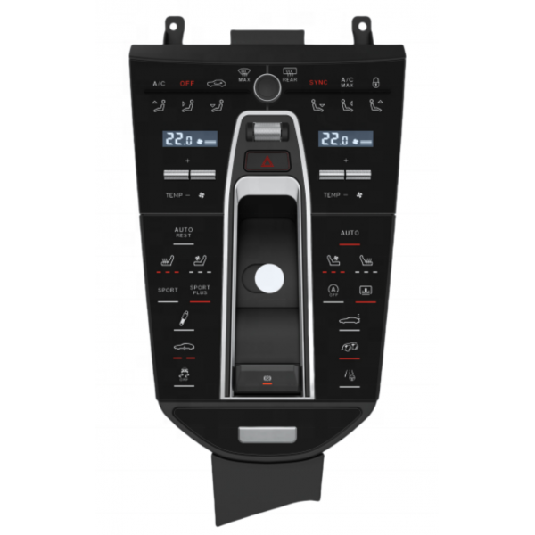 Consola Central panel cambio marchas con Botones Táctiles para Porsche Panamera 970 (2010–2016) TR4421
