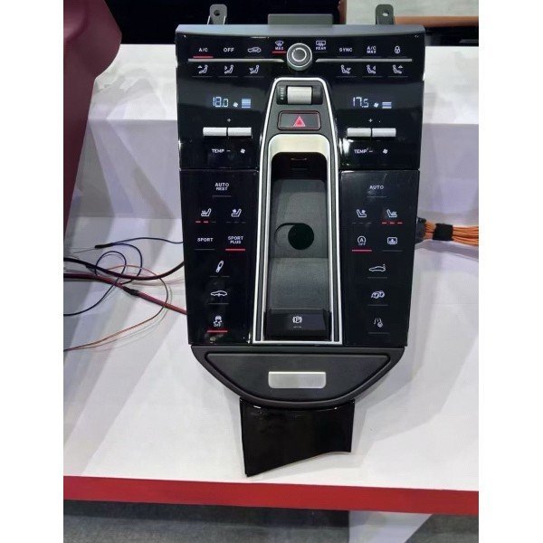 Consola Central panel cambio marchas con Botones Táctiles para Porsche Panamera 970 (2010–2016) TR4421