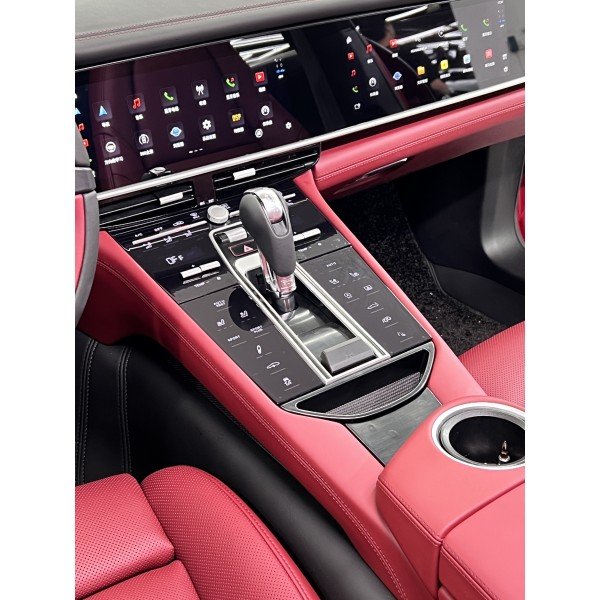 Center Console Gear Shift Panel with Touch Buttons for Porsche Panamera 970 (2010–2016) TR4421