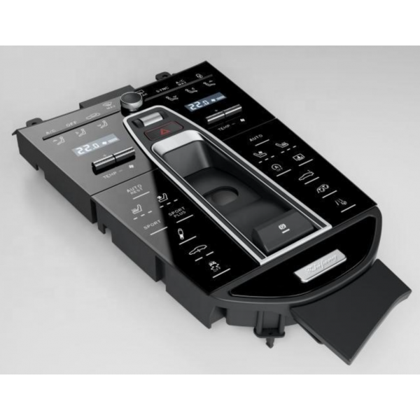 Center Console Gear Shift Panel with Touch Buttons for Porsche Panamera 970 (2010–2016) TR4421