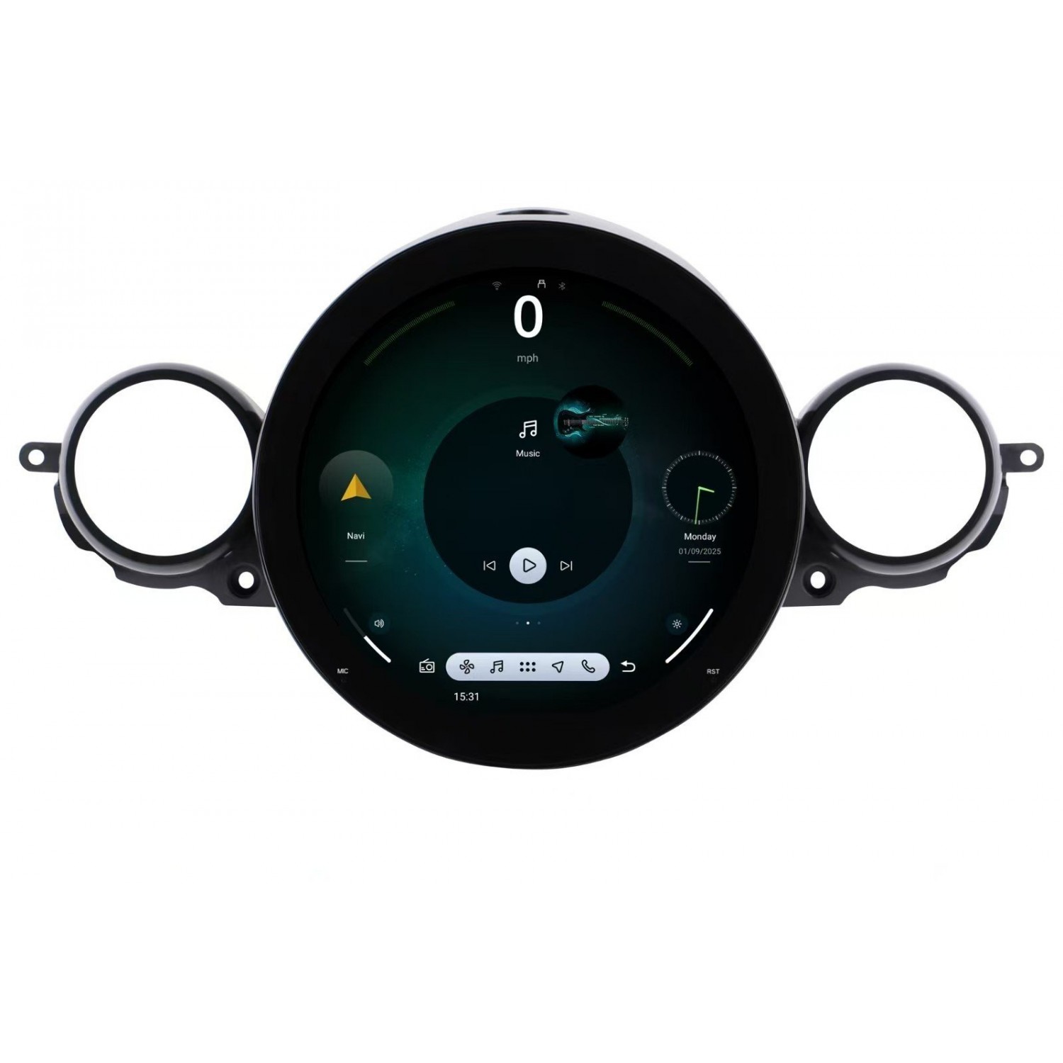 Navegador GPS Mini 2007-2015 (R55, R56, R57, R58, R59, R60, R61) Android 14, pantalla 11,7 pulgadas, referencia TR4430