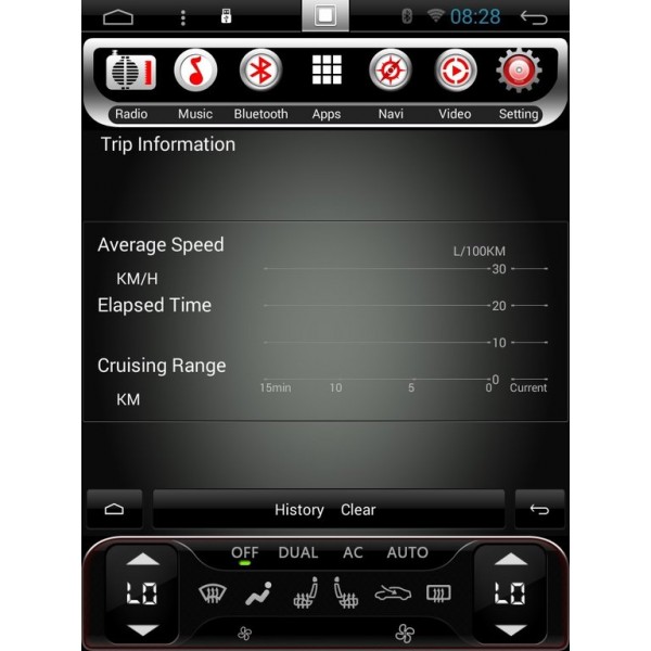 Radio navegador GPS tipo TESLA Volkswagen Phaeton 2003 - 2014 ANDROID 13 TR4433