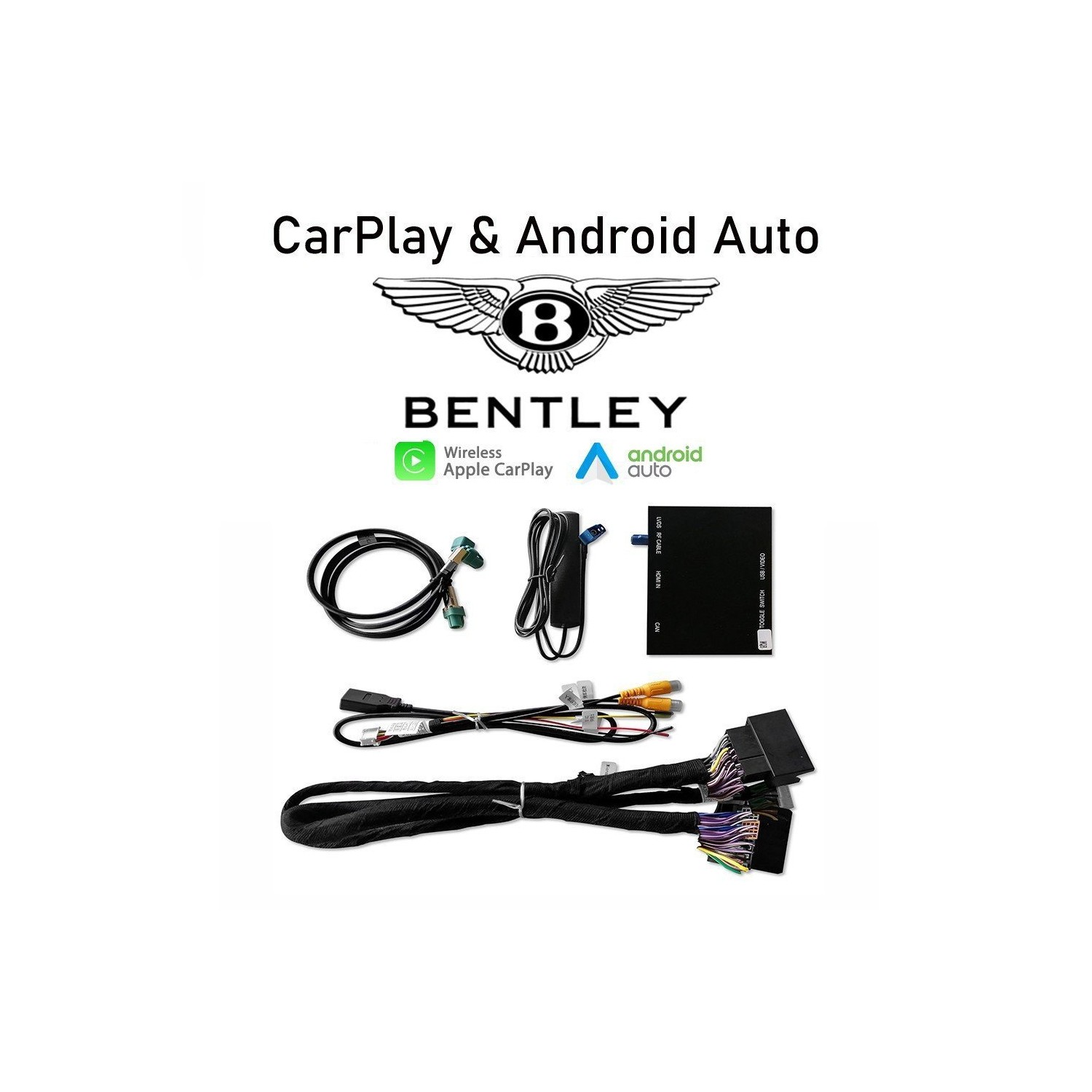 Módulo Carplay y Android Auto BENTLEY INALÁMBRICO TR3909