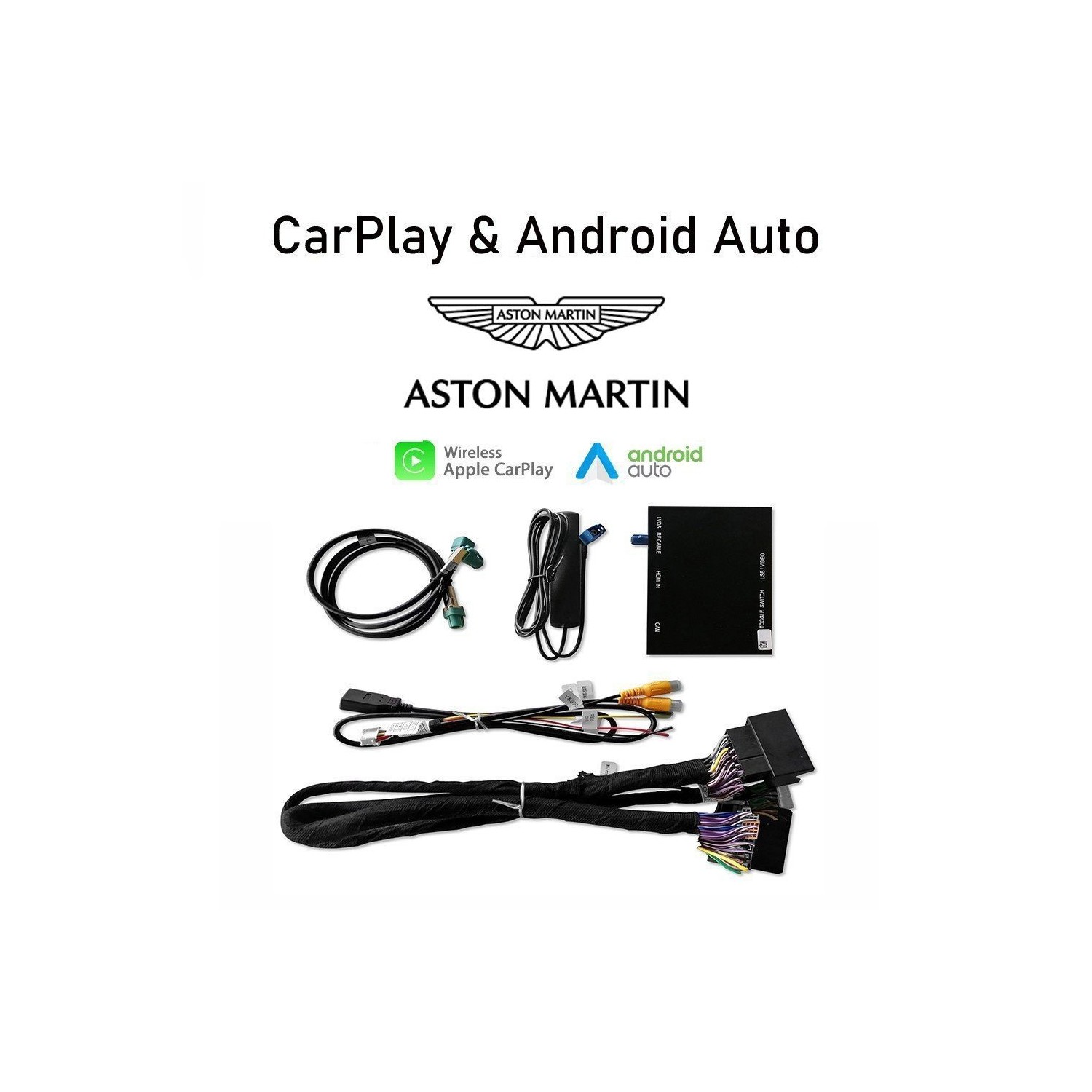 Interface Carplay & Android Auto Aston Martin WIRELESS TR34437