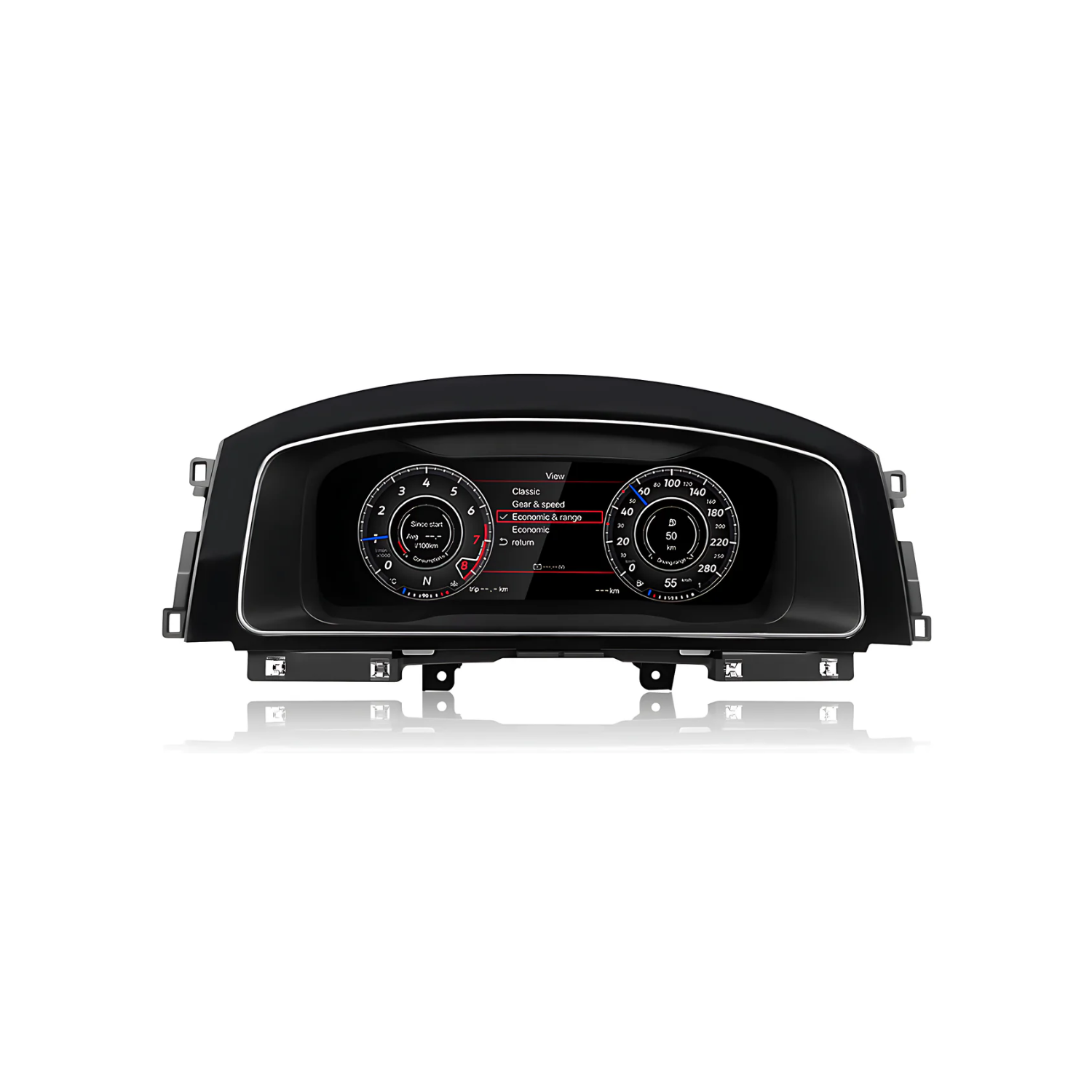 Digital Dashboard Golf MK5 2003–2009 12.5″ Linux with Miracast TR4438