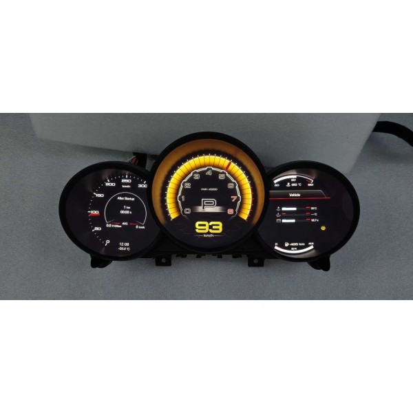 Digital dashboard Porsche 987 Boxster and Cayman 2005 to 2012 12.5″ Linux with Miracast TR4440
