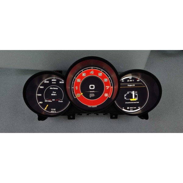 Digital dashboard Porsche 987 Boxster and Cayman 2005 to 2012 12.5″ Linux with Miracast TR4440