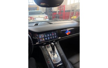 Dual 12.3-inch touchscreen for Porsche Panamera 970 Android 13 TR4148