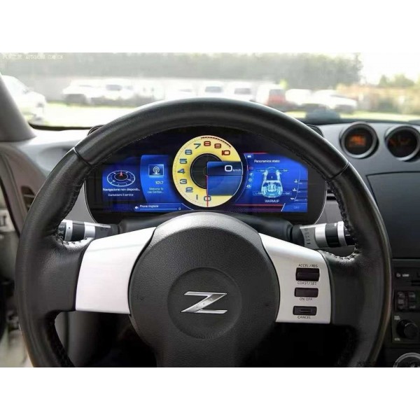 Cuadro de mandos digital Nissan 350Z / 370Z 2007 - 2023 12,5″ Linux con Miracast TR4441