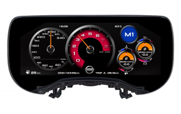 Digital dashboard Nissan 350Z / 370Z 2007 - 2023 12.5″ Linux with Miracast TR4441
