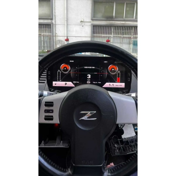 Cuadro de mandos digital Nissan 350Z / 370Z 2007 - 2023 12,5″ Linux con Miracast TR4441