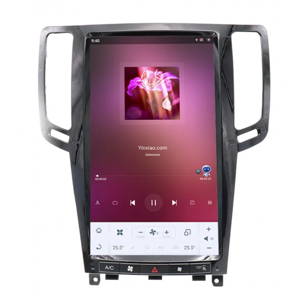 Tesla-style GPS Navigation Radio Infiniti G25 G35 G37 2007-2013 ANDROID TR4444