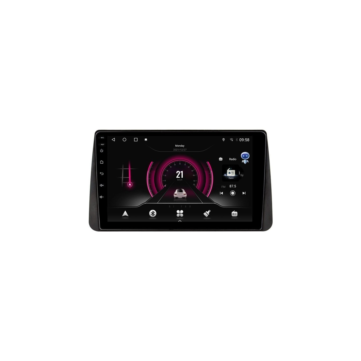 Android 13 GPS Navigation Radio Fiat Tipo 2018–2025 10.1" Screen with CarPlay & Android Auto TR4446