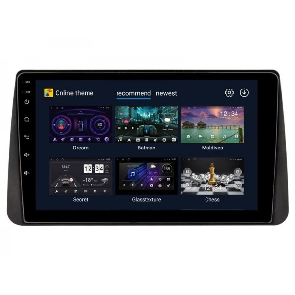 Android 13 GPS Navigation Radio Fiat Tipo 2018–2025 10.1" Screen with CarPlay & Android Auto TR4446