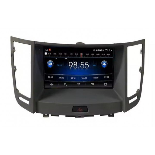 Pantalla Android 9 para Infiniti FX25, FX35, FX37 2009–2013 y QX70 2013–2016 con CarPlay, Android Auto y GPS TR4447