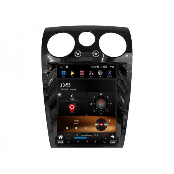 Tesla Android 12.1” Screen Bentley Flying Spur / Continental 2005–2012 | GPS CarPlay Android Auto TR3249