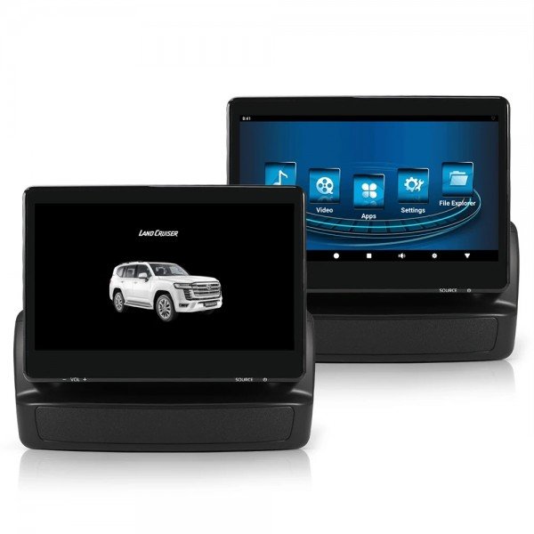11.6” Android Headrest Monitors for Toyota Land Cruiser LC300 – Pair TR4452