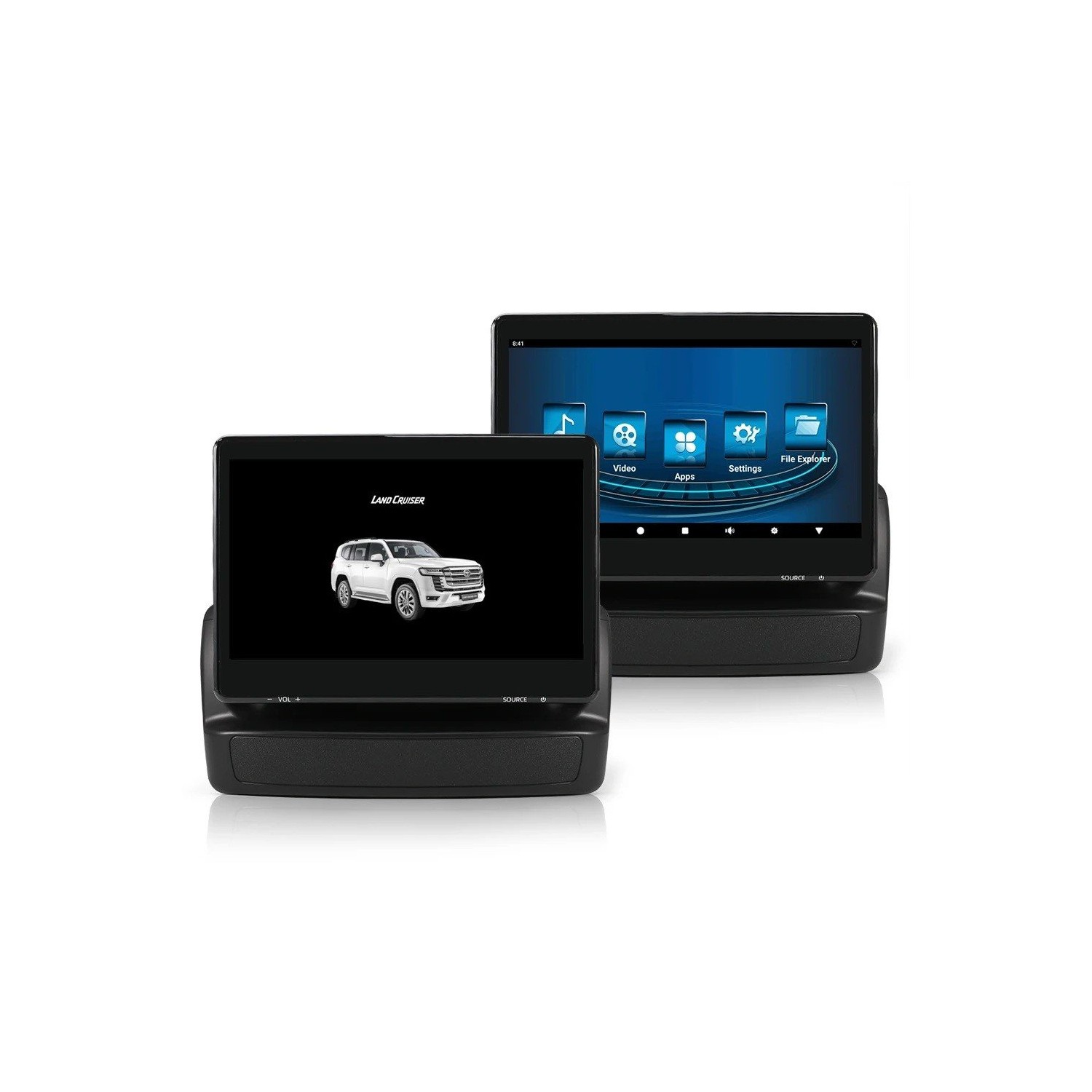 Reposacabezas con pantalla LCD 11,6” Android para Toyota Land Cruiser LC300 – Par TR4452