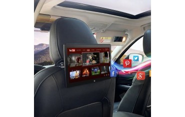 Universal 12.3” Android Headrest Monitor TR4453 | Dual HDMI & Type-C