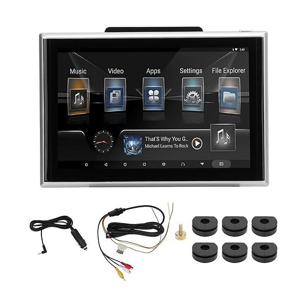 Reposacabezas universal con pantalla LCD 9” Android TR4456