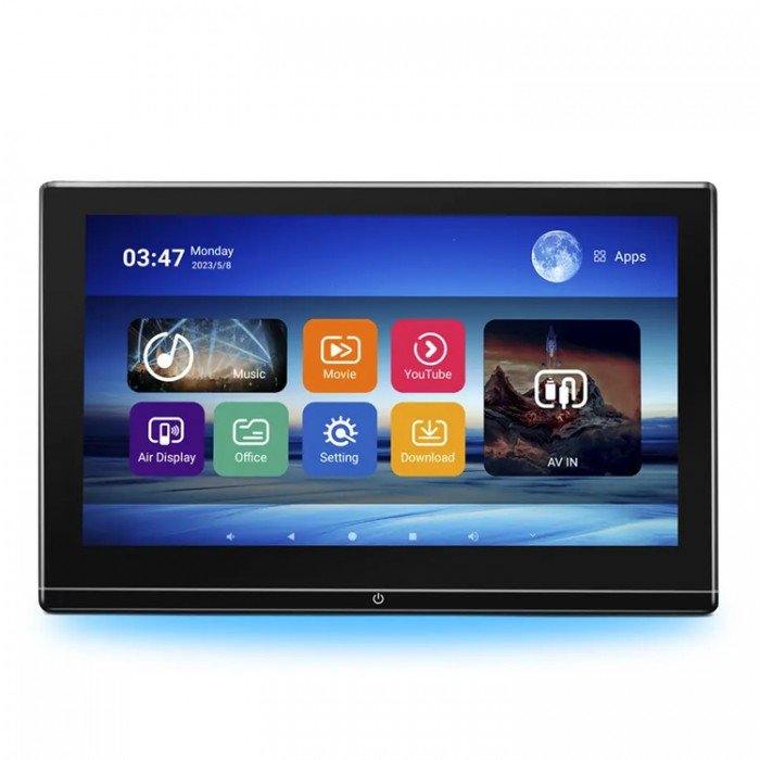 Universal 11.6” Android Headrest Dual HDMI & Dual-Band WiFi  TR4458