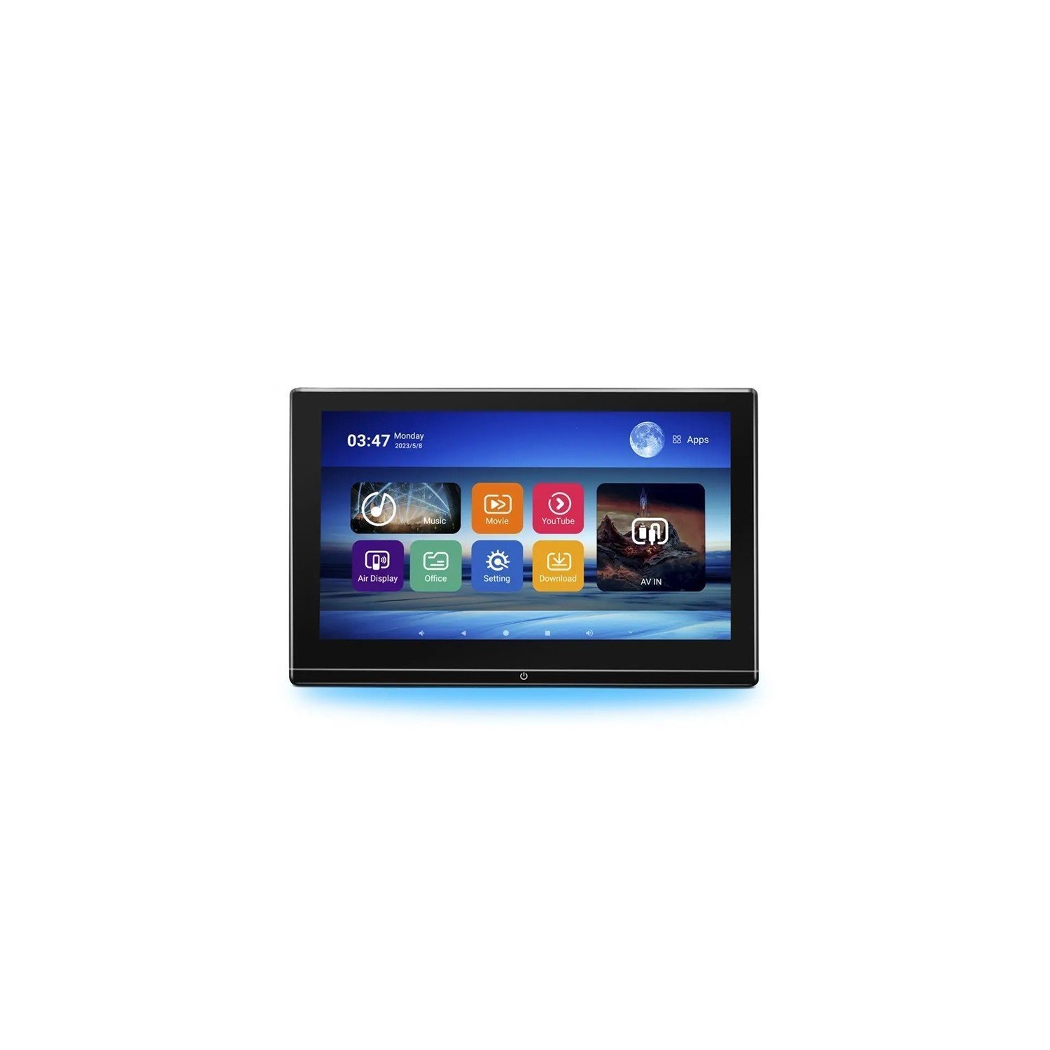 Universal 11.6” Android Headrest Dual HDMI & Dual-Band WiFi  TR4458