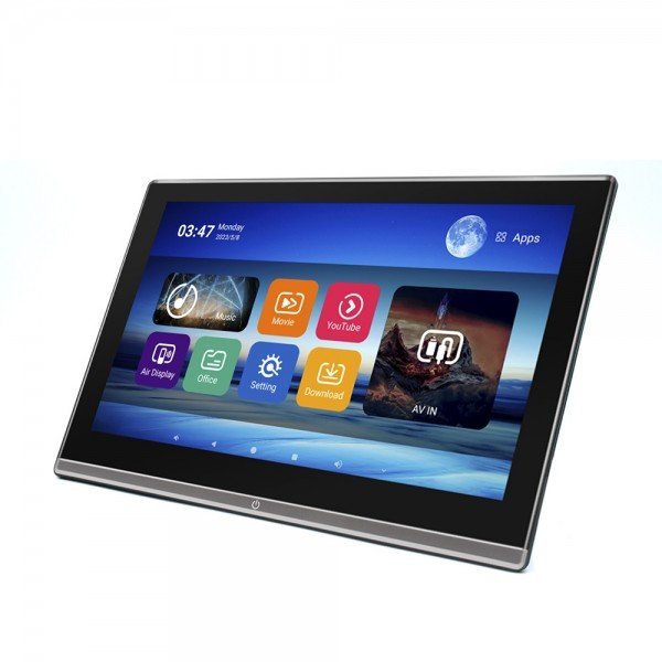 Universal 11.6” Android Headrest Dual HDMI & Dual-Band WiFi  TR4458